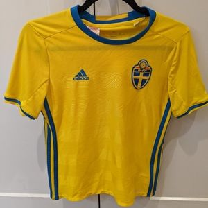 Adidas Sweden Soccer Jersey